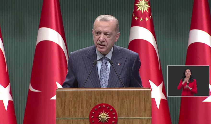 Erdoğan Kabine toplantısı ardından açıklama yaptı..