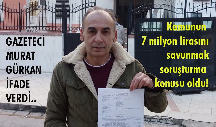 Gazeteciye psikolojik baskı…