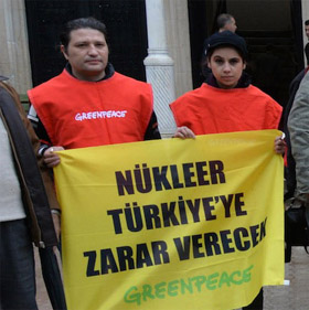 GREENPEACE NÜKLEERE DAVA AÇTI