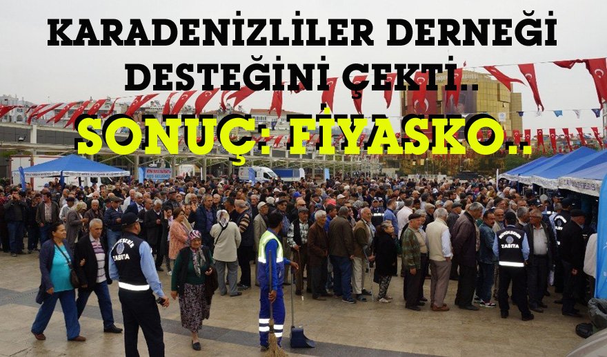 Hamsi Şenliği fiyasko…