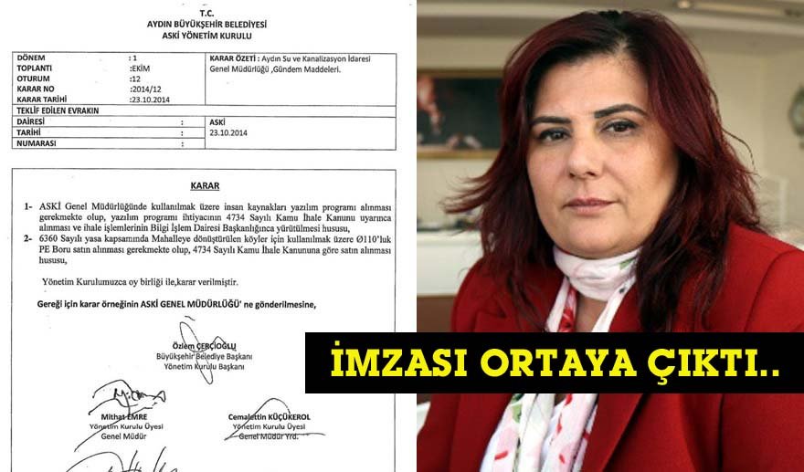 Hani hiçbir evrakta imzası yoktu!..