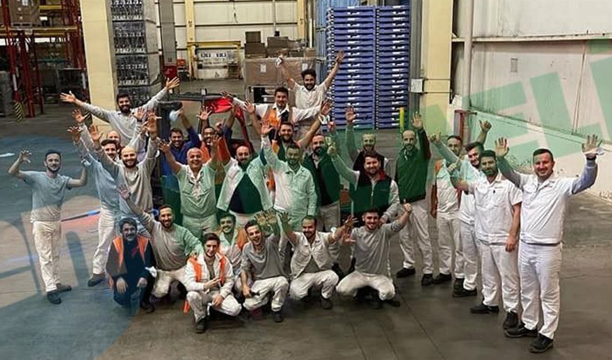 Honda işçileri ile helâlleşti..