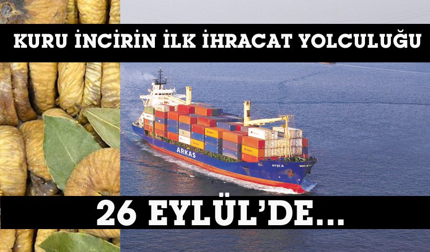 İlk gemi 26 Eylül’de yola çıkacak…