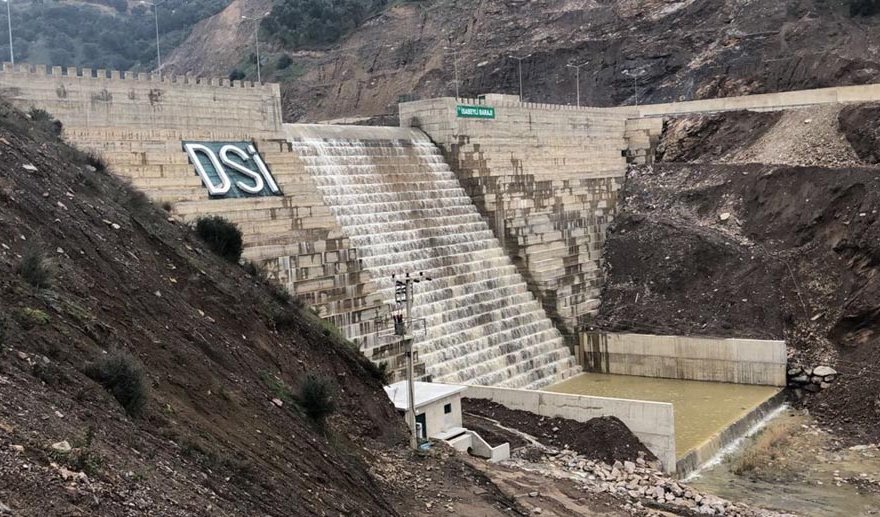 İsabeyli Barajı çalışmaya başladı…