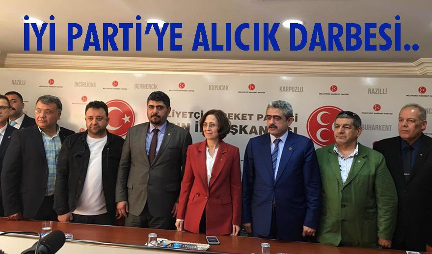 İYİ Parti Aydın’da çözülüyor…