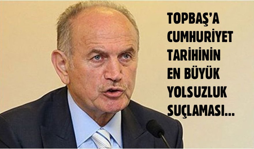 Kadir Topbaş’a 1 katrilyonluk yolsuzluk suçlaması..