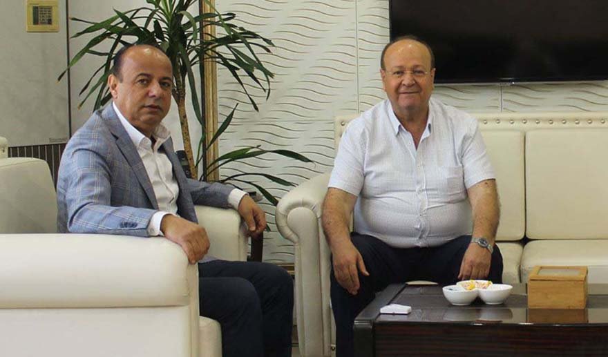 Kaymakam Sevgili’ye veda ziyareti..