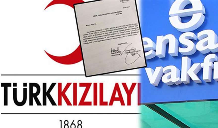 Kızılay’dan Ensar Vakfı’na 8 milyon dolarlık bağış…