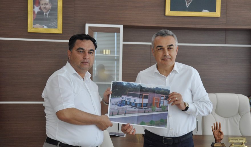 Köşk Belediye Kültür Merkezi Projesi’ne start verildi…