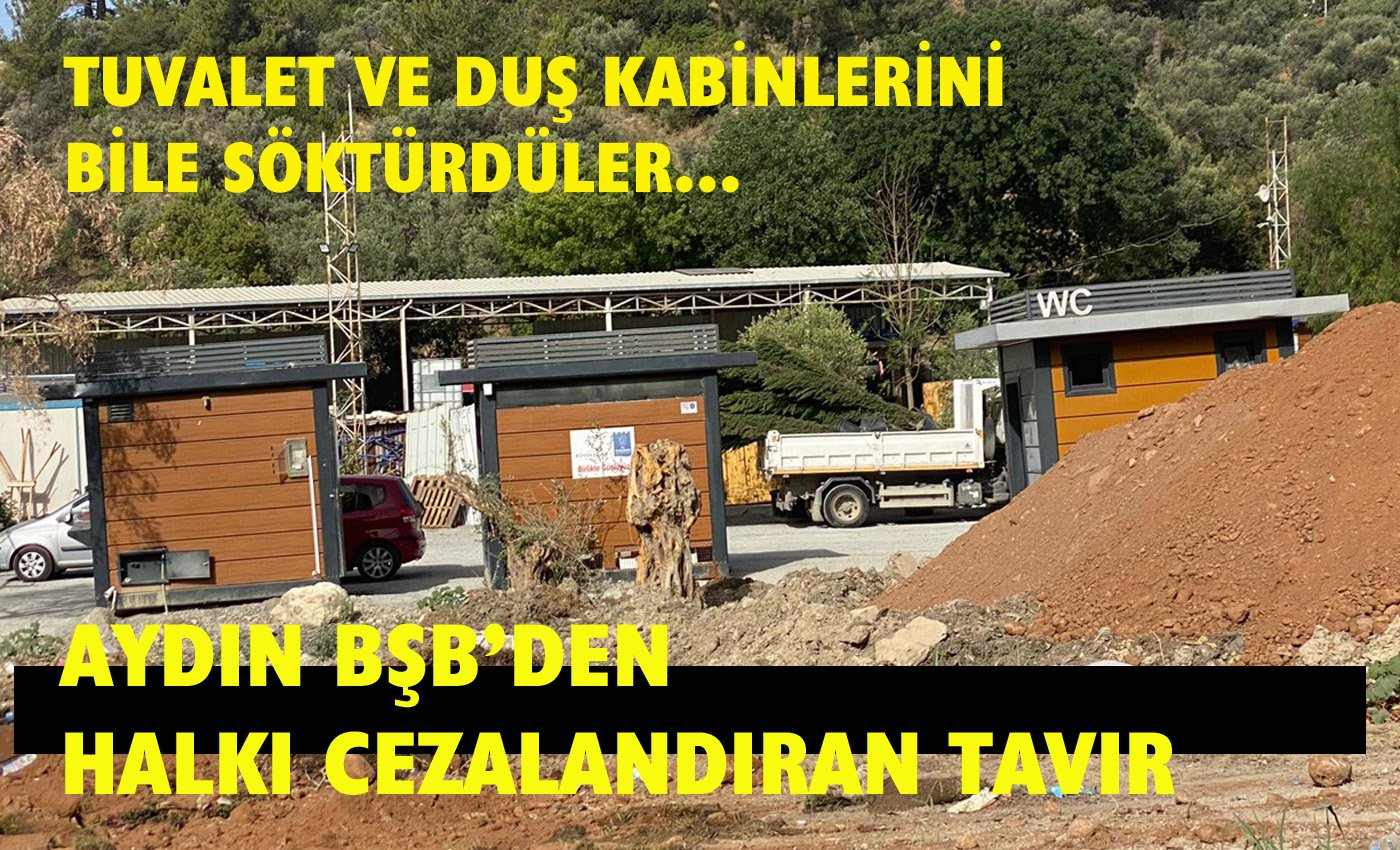 Kuşadalılardan Aydın BŞB’ye büyük tepki!