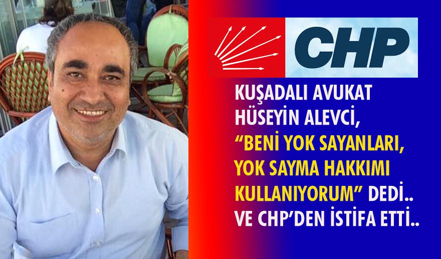 Kuşadası CHP’yi sarsan istifa...