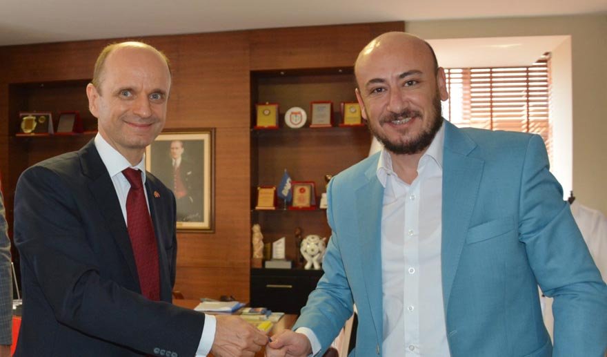 Makedonya Büyükelçisi  AYTO’da..