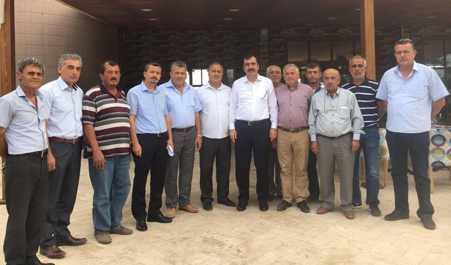 Milletvekili Erdem, Başkanlar ile pamuğu konuştu.