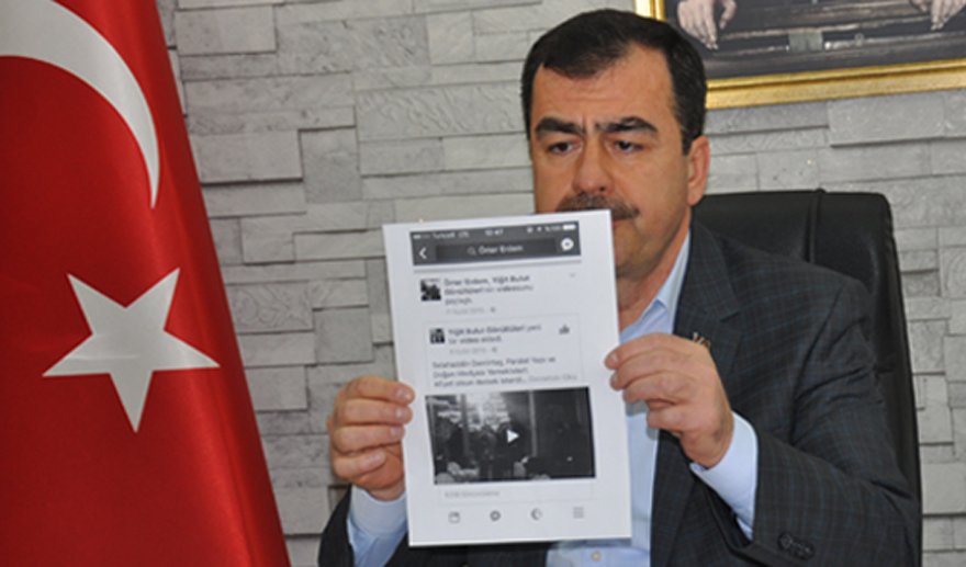 Milletvekili Erdem resti çekti..