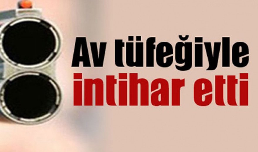 Nazilli’de av tüfeği ile intihar…