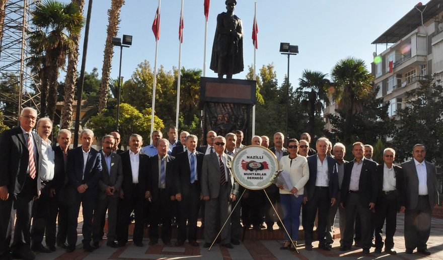 Nazilli’de muhtarlar günü kutlandı…