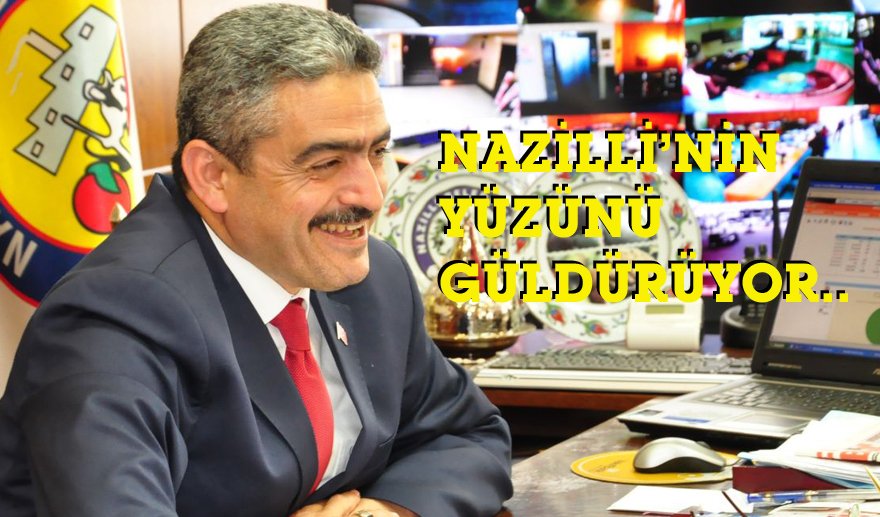 Nazilli’ye bir örnek proje daha..