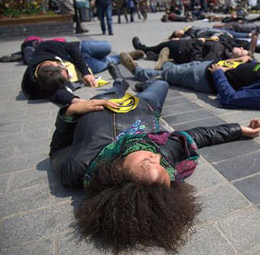 NÜKLEER SANTRAL PROTESTOSU