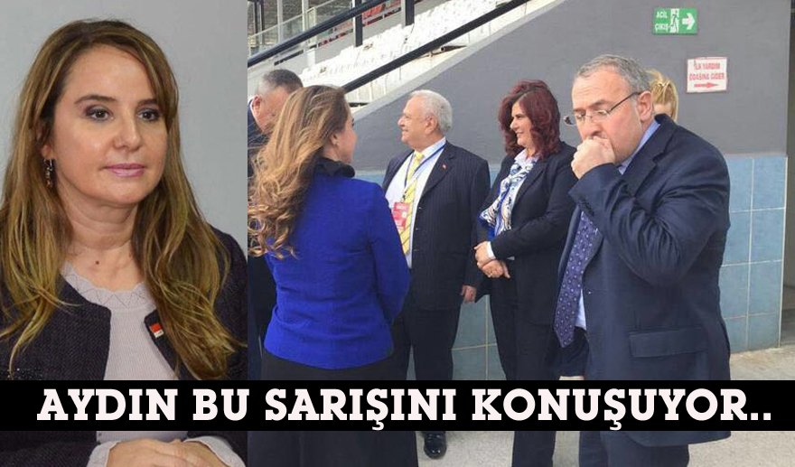 O sarışın bakın kim çıktı…