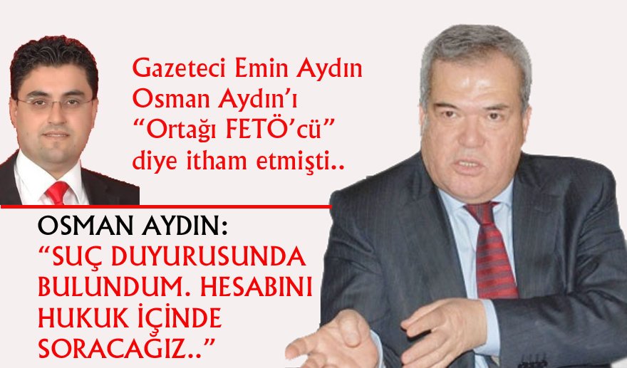 “Ortağı FETÖ’cü” ithamına cevap…