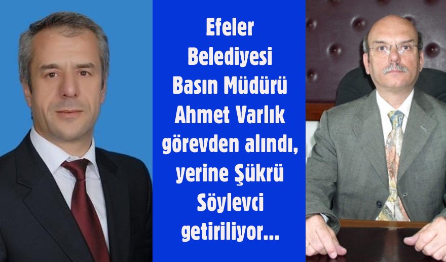 Özakcan, Basın Müdürünü görevden aldı…