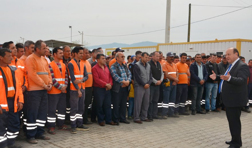 Özakcan, “Emek en yüce değerdir..”