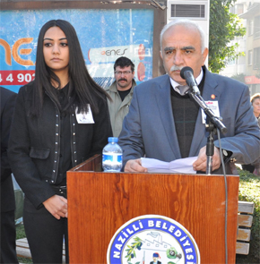 SARIKAMIŞ ŞEHİTLERİ NAZİLLİ’DE ANILDI 