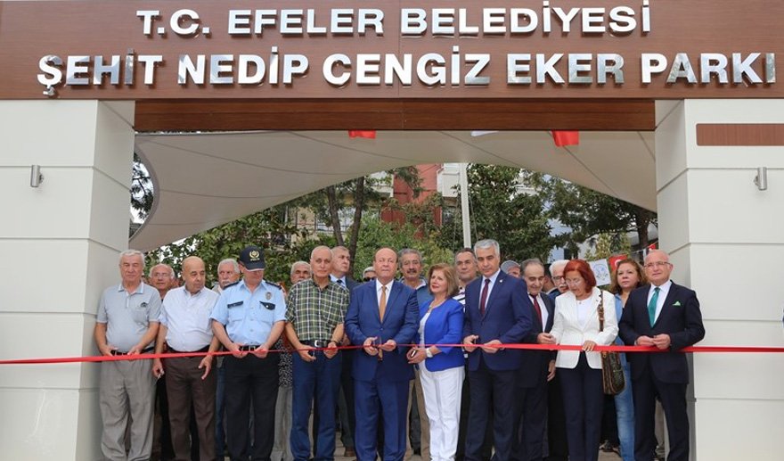Şehit Polis Eker’in ismi Efeler’de ölümsüzleştirildi...