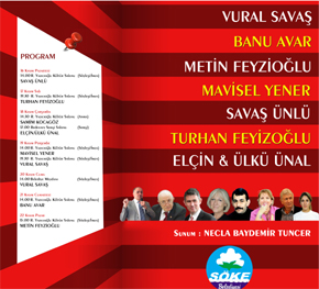 SÖKE ÜNLÜ YAZARLARI AĞIRLAYACAK