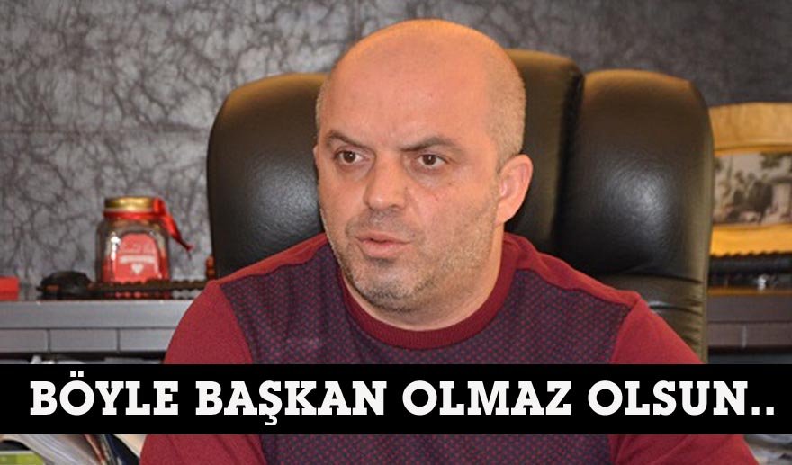 Takımına güvenmeyen başkan…