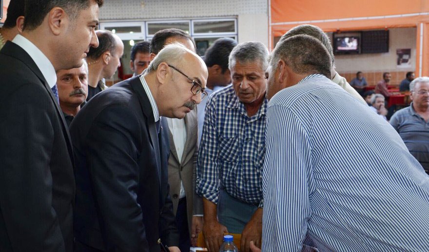 Vali Köşger İncirliova’yı ziyaret etti…