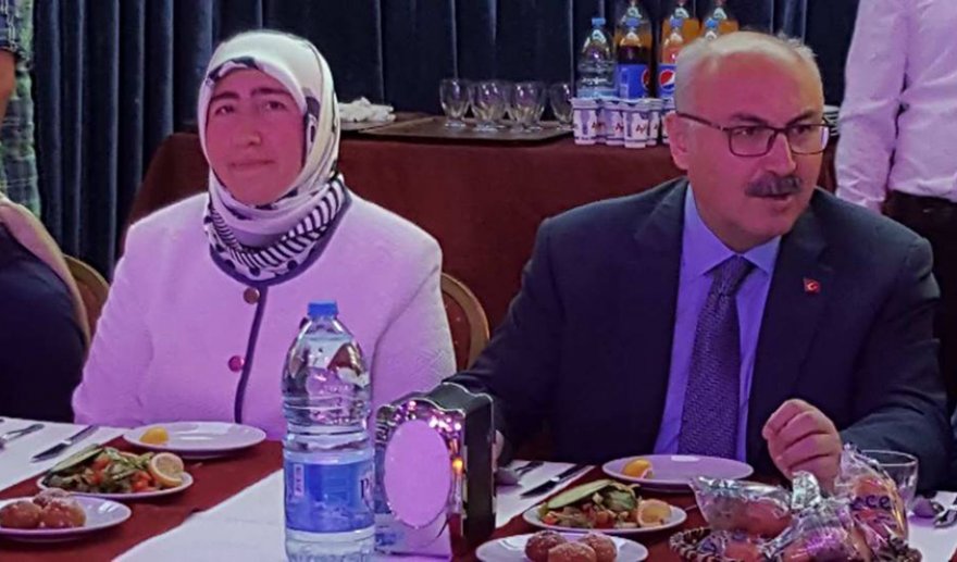 Vali Köşger şehit ailelerine yemek verdi…