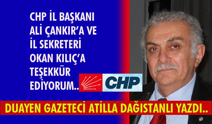 Yazıma neden teşekkür ederek başladım…